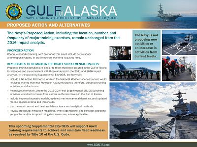 Proposed Action and Alternatives Poster