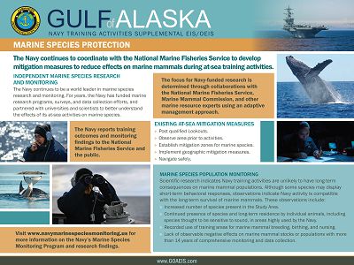 Marine Species Protection Poster