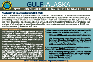 Notice of Availability Postcard Mailer (September 2022)