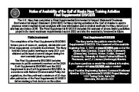 Notice of Availability Newspaper Display Advertisement (September 2022)